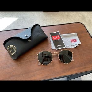 Ray-Ban Icons 53mm Vintage Round Sunglasses